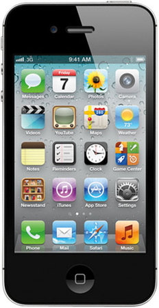Смартфон APPLE iPhone 4S 16GB Black - Кропоткин