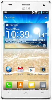 Смартфон LG Optimus 4X HD P880 White - Кропоткин