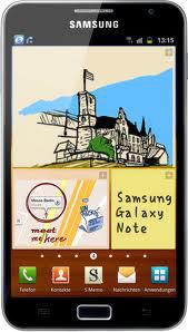 Смартфон Samsung Galaxy Note GT-N7000 Blue - Кропоткин