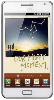 Смартфон Samsung Galaxy Note GT-N7000 White - Кропоткин