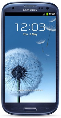 Смартфон Samsung Galaxy S3 GT-I9300 16Gb Pebble blue - Кропоткин