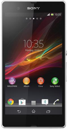 Смартфон Sony Xperia Z White - Кропоткин